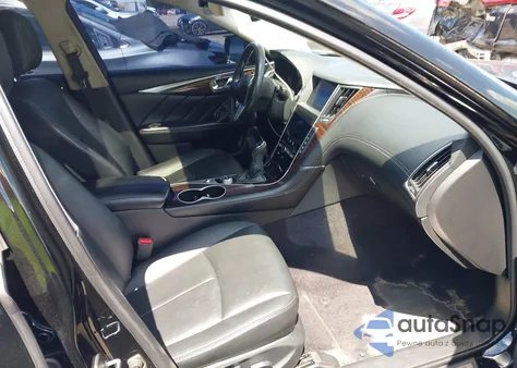 2019 Infiniti Q50 3.0T Luxe z USA, uszkodzony, nr VIN JN1EV7AP3KM519280